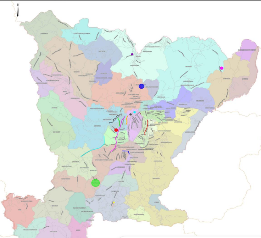 Plano de obras Atibaia