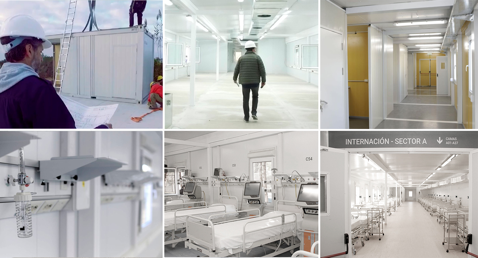 Hospitales Modulares de Emergencia - Ph. Ministerio de Obras Públicas de Argentina