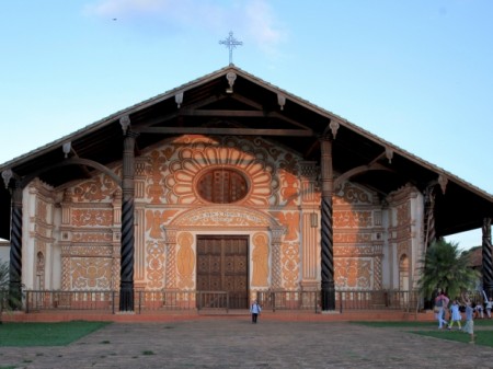 Igreja Jesuíta de Concepción, en Chiquitos, Bolivia.